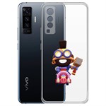 Чехол-накладка Clear Case Brawl Stars-Карл Всадник на кабане для Vivo X50 Чехол-накладка Clear Case Brawl Stars-Карл Всадник на кабане для Vivo X50
