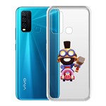 Чехол-накладка Clear Case Brawl Stars-Карл Всадник на кабане для Vivo Y30 Чехол-накладка Clear Case Brawl Stars-Карл Всадник на кабане для Vivo Y30