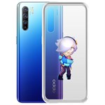 Чехол-накладка Clear Case Brawl Stars-Колетт для OPPO Reno3 Чехол-накладка Clear Case Brawl Stars-Колетт для OPPO Reno3