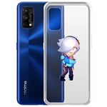 Чехол-накладка Clear Case Brawl Stars-Колетт для Realme 7 Pro Чехол-накладка Clear Case Brawl Stars-Колетт для Realme 7 Pro
