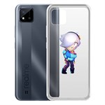Чехол-накладка Clear Case Brawl Stars-Колетт для Realme C11 Чехол-накладка Clear Case Brawl Stars-Колетт для Realme C11