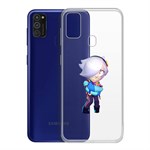 Чехол-накладка Clear Case Brawl Stars-Колетт для Samsung Galaxy M21/M30s (M215/M307) Чехол-накладка Clear Case Brawl Stars-Колетт для Samsung Galaxy M21/M30s (M215/M307)