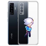 Чехол-накладка Clear Case Brawl Stars-Колетт для Vivo X50 Чехол-накладка Clear Case Brawl Stars-Колетт для Vivo X50