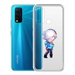 Чехол-накладка Clear Case Brawl Stars-Колетт для Vivo Y30 Чехол-накладка Clear Case Brawl Stars-Колетт для Vivo Y30
