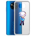 Чехол-накладка Clear Case Brawl Stars-Колетт для POCO X3 NFC Чехол-накладка Clear Case Brawl Stars-Колетт для POCO X3 NFC