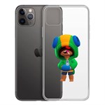 Чехол-накладка Clear Case Brawl Stars-Леон для iPhone 11 Pro Max Чехол-накладка Clear Case Brawl Stars-Леон для iPhone 11 Pro Max