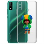 Чехол-накладка Clear Case Brawl Stars-Леон для Huawei Y8s Чехол-накладка Clear Case Brawl Stars-Леон для Huawei Y8s