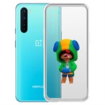 Чехол-накладка Clear Case Brawl Stars-Леон для OnePlus Nord Чехол-накладка Clear Case Brawl Stars-Леон для OnePlus Nord
