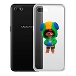 Чехол-накладка Clear Case Brawl Stars-Леон для OPPO A1k/Realme C2 Чехол-накладка Clear Case Brawl Stars-Леон для OPPO A1k/Realme C2