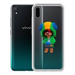 Чехол-накладка Clear Case Brawl Stars-Леон для Vivo Y1s Чехол-накладка Clear Case Brawl Stars-Леон для Vivo Y1s
