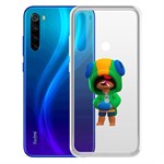 Чехол-накладка Clear Case Brawl Stars-Леон для Xiaomi Redmi Note 8/Note 8 (2021) Чехол-накладка Clear Case Brawl Stars-Леон для Xiaomi Redmi Note 8/Note 8 (2021)