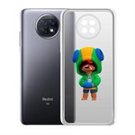 Чехол-накладка Clear Case Brawl Stars-Леон для Xiaomi Redmi Note 9T Чехол-накладка Clear Case Brawl Stars-Леон для Xiaomi Redmi Note 9T