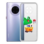 Чехол-накладка Clear Case Brawl Stars-Леонард Карл для Huawei Mate 30 Чехол-накладка Clear Case Brawl Stars-Леонард Карл для Huawei Mate 30