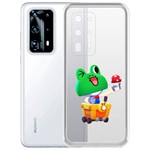 Чехол-накладка Clear Case Brawl Stars-Леонард Карл для Huawei P40 Pro+ Чехол-накладка Clear Case Brawl Stars-Леонард Карл для Huawei P40 Pro+