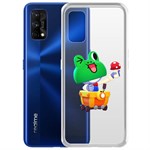 Чехол-накладка Clear Case Brawl Stars-Леонард Карл для Realme 7 Pro Чехол-накладка Clear Case Brawl Stars-Леонард Карл для Realme 7 Pro