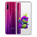 Чехол-накладка Clear Case Brawl Stars-Мегамонстр для Honor 10i Чехол-накладка Clear Case Brawl Stars-Мегамонстр для Honor 10i