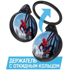 {{photo.Alt || photo.Description || 'Кольцо-держатель Krutoff для телефона Человек-Паук. Наблюдение'}}