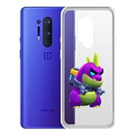 Чехол-накладка Clear Case Brawl Stars-Мегамонстр для OnePlus 8 Pro Чехол-накладка Clear Case Brawl Stars-Мегамонстр для OnePlus 8 Pro