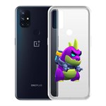Чехол-накладка Clear Case Brawl Stars-Мегамонстр для OnePlus Nord N10 5G Чехол-накладка Clear Case Brawl Stars-Мегамонстр для OnePlus Nord N10 5G