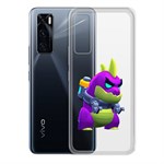 Чехол-накладка Clear Case Brawl Stars-Мегамонстр для Vivo V20 SE Чехол-накладка Clear Case Brawl Stars-Мегамонстр для Vivo V20 SE