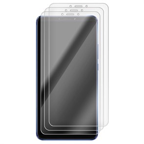 Комплект из 3-x защитных гибридных стекл Krutoff для Xiaomi Mi Max 3