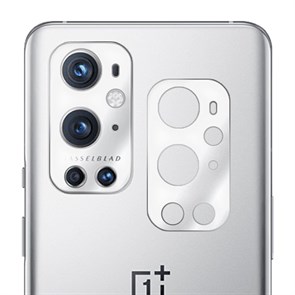 Стекло защитное гибридное Krutoff для камеры OnePlus 9 Pro (2 шт.)