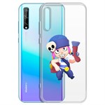 Чехол-накладка Clear Case Brawl Stars-Пенни для Huawei Y8p/Honor 30i Чехол-накладка Clear Case Brawl Stars-Пенни для Huawei Y8p/Honor 30i