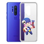 Чехол-накладка Clear Case Brawl Stars-Пенни для OnePlus 8 Pro Чехол-накладка Clear Case Brawl Stars-Пенни для OnePlus 8 Pro