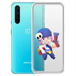 Чехол-накладка Clear Case Brawl Stars-Пенни для OnePlus Nord Чехол-накладка Clear Case Brawl Stars-Пенни для OnePlus Nord