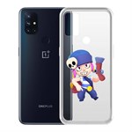 Чехол-накладка Clear Case Brawl Stars-Пенни для OnePlus Nord N10 5G Чехол-накладка Clear Case Brawl Stars-Пенни для OnePlus Nord N10 5G