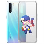 Чехол-накладка Clear Case Brawl Stars-Пенни для OPPO A91/F15 Чехол-накладка Clear Case Brawl Stars-Пенни для OPPO A91/F15