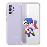 Чехол-накладка Clear Case Brawl Stars-Пенни для Samsung Galaxy A52 (A525) Чехол-накладка Clear Case Brawl Stars-Пенни для Samsung Galaxy A52 (A525)
