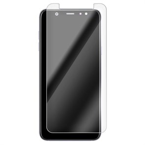 Стекло защитное гибридное Krutoff для Samsung Galaxy A6+ (2018)