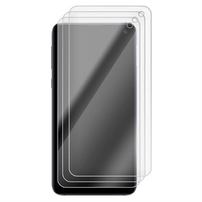 Комплект из 3-x защитных гибридных стекл Krutoff для Samsung Galaxy S10e