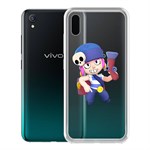 Чехол-накладка Clear Case Brawl Stars-Пенни для Vivo Y1s Чехол-накладка Clear Case Brawl Stars-Пенни для Vivo Y1s