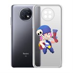 Чехол-накладка Clear Case Brawl Stars-Пенни для Xiaomi Redmi Note 9T Чехол-накладка Clear Case Brawl Stars-Пенни для Xiaomi Redmi Note 9T