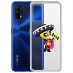 Чехол-накладка Clear Case Brawl Stars-Поко для Realme 7 Pro Чехол-накладка Clear Case Brawl Stars-Поко для Realme 7 Pro