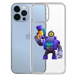 Чехол-накладка Clear Case Brawl Stars-Рико для iPhone 13 Чехол-накладка Clear Case Brawl Stars-Рико для iPhone 13