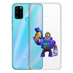 Чехол-накладка Clear Case Brawl Stars-Рико для Honor 9A/Play 9A Чехол-накладка Clear Case Brawl Stars-Рико для Honor 9A/Play 9A
