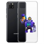 Чехол-накладка Clear Case Brawl Stars-Рико для Honor 9S/Huawei Y5p Чехол-накладка Clear Case Brawl Stars-Рико для Honor 9S/Huawei Y5p