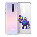 Чехол-накладка Clear Case Brawl Stars-Рико для OnePlus 8 Чехол-накладка Clear Case Brawl Stars-Рико для OnePlus 8