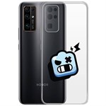 Чехол-накладка Clear Case Brawl Stars-Роборубка для Honor 30 Чехол-накладка Clear Case Brawl Stars-Роборубка для Honor 30