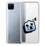 Чехол-накладка Clear Case Brawl Stars-Роборубка для Realme C15 Чехол-накладка Clear Case Brawl Stars-Роборубка для Realme C15