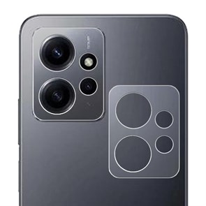 Стекло защитное гибридное МАТОВОЕ Krutoff для камеры Xiaomi Redmi Note 12 4G (2шт.)