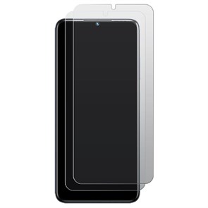 Комплект из 2-х защитных гибридных стекол МАТОВЫХ Krutoff для INFINIX Hot 40i