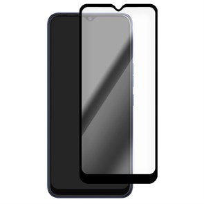 Стекло защитное Full Glue Premium Krutoff для Realme Narzo 50i Prime черное