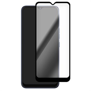 Стекло защитное Full Glue Premium Krutoff для Realme C21/C21Y черное