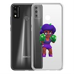 Чехол-накладка Clear Case Brawl Stars-Роза для Honor 9X Lite Чехол-накладка Clear Case Brawl Stars-Роза для Honor 9X Lite