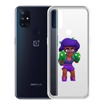 Чехол-накладка Clear Case Brawl Stars-Роза для OnePlus Nord N10 5G Чехол-накладка Clear Case Brawl Stars-Роза для OnePlus Nord N10 5G