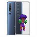 Чехол-накладка Clear Case Brawl Stars-Роза для Xiaomi Mi 10/Mi 10 Pro Чехол-накладка Clear Case Brawl Stars-Роза для Xiaomi Mi 10/Mi 10 Pro